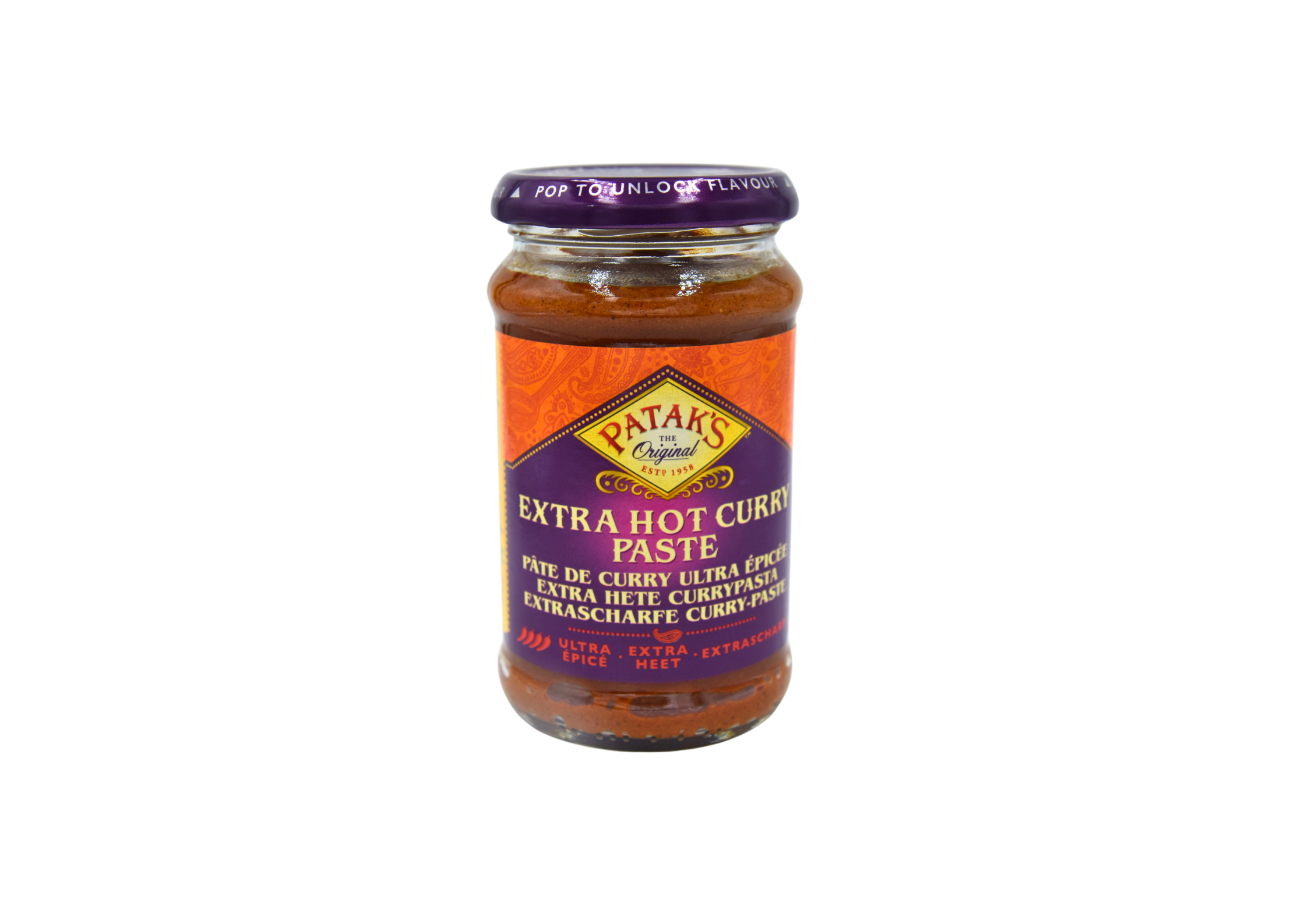 Pâte Curry Extra Hot 283g
