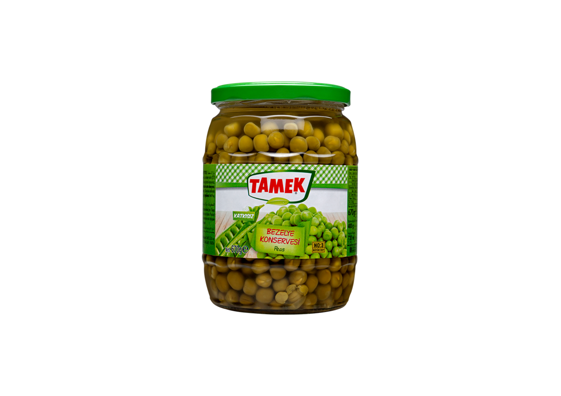 TAMEK PETIT POIS 670g