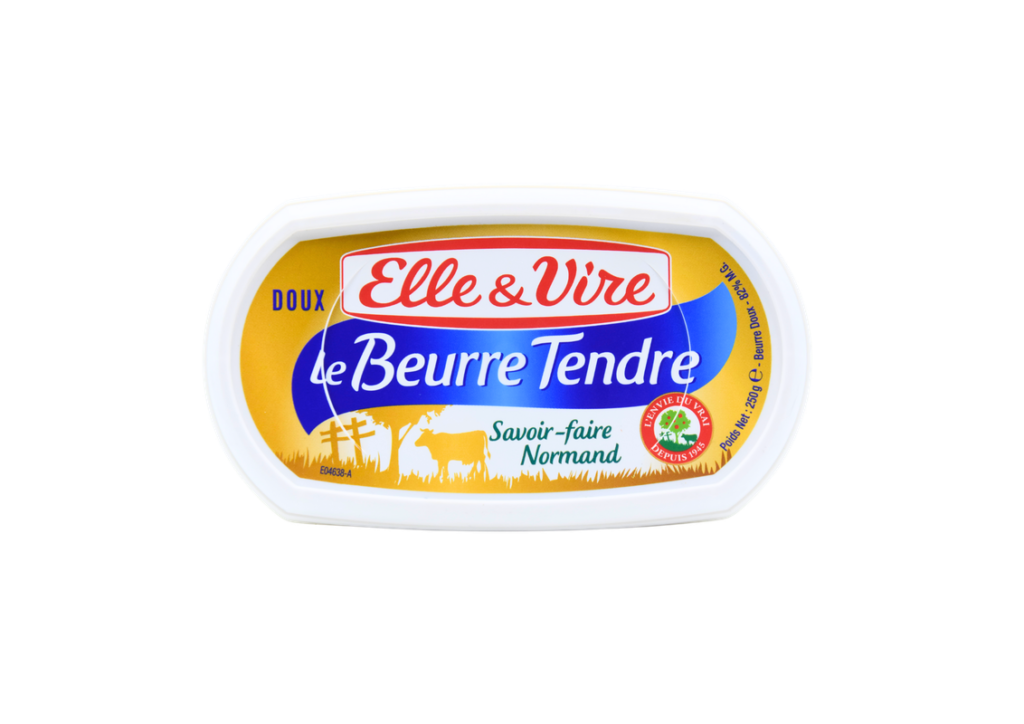 Beurre Tendre Doux Elle And Vire 250g Cap Olives 