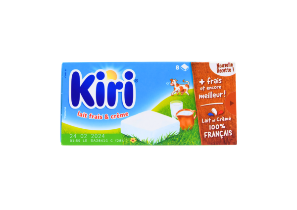 KIRI Fromage fondu à la crème 8P Cap Olives
