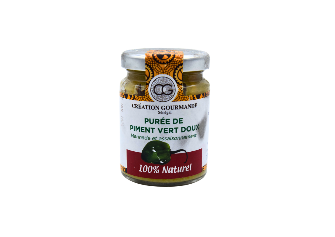 Purée De Piment Vert Doux 200g